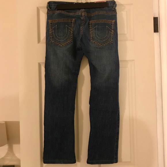 True Religion Johnny Big T Straight Denim Jeans - Picture 3 of 5